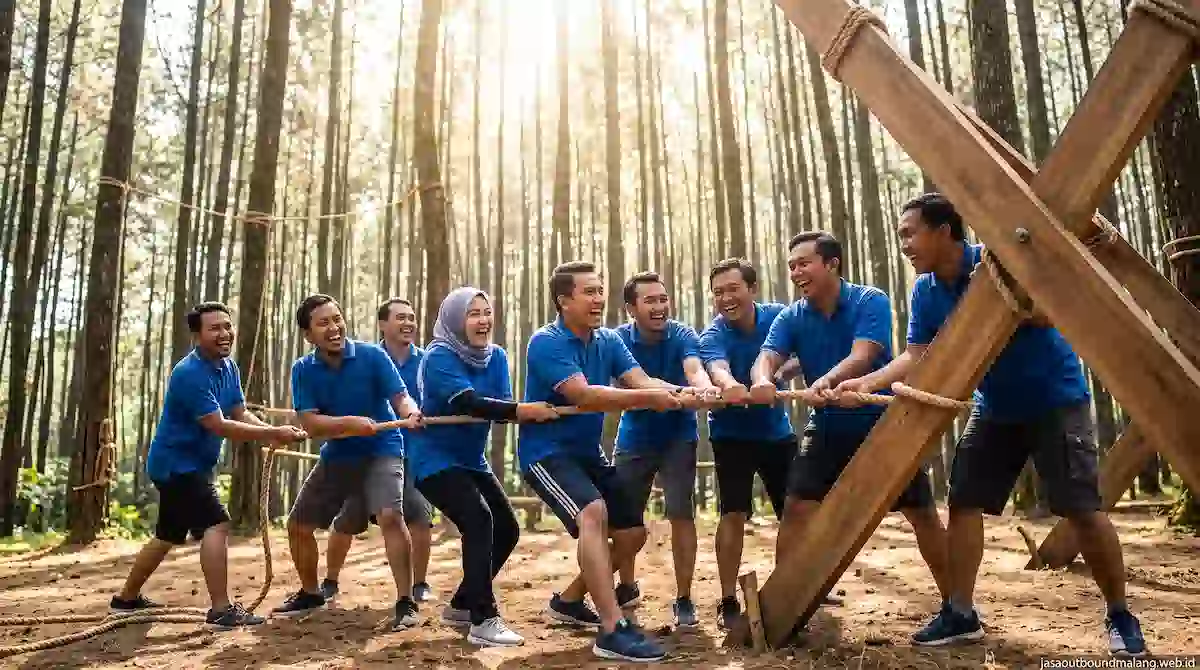 Kegiatan Outbound Adventure Kabupaten Malang