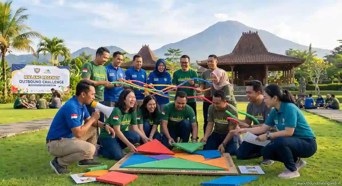 Kegiatan Outbound Team Building Kabupaten Malang