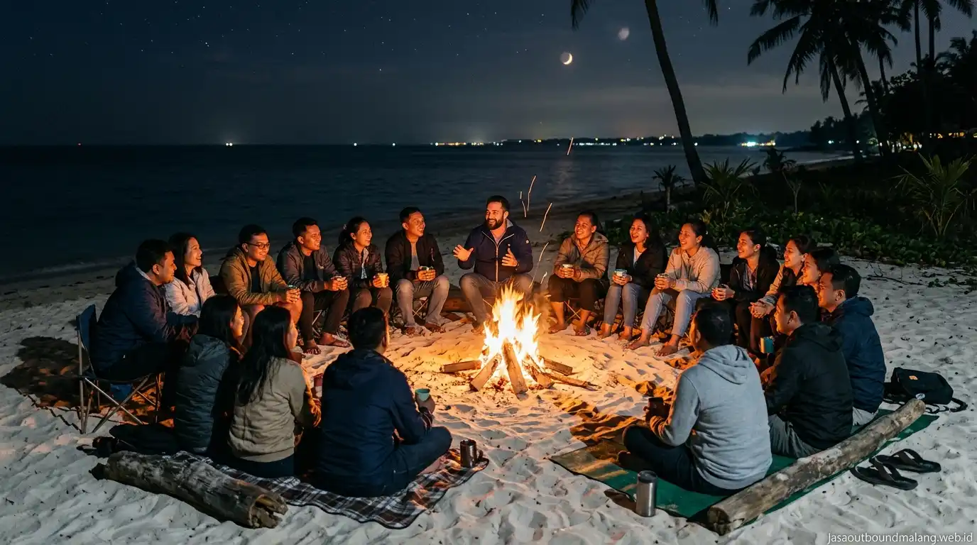 Manfaat Malam Api Unggun Bonfire untuk Keakraban Karyawan