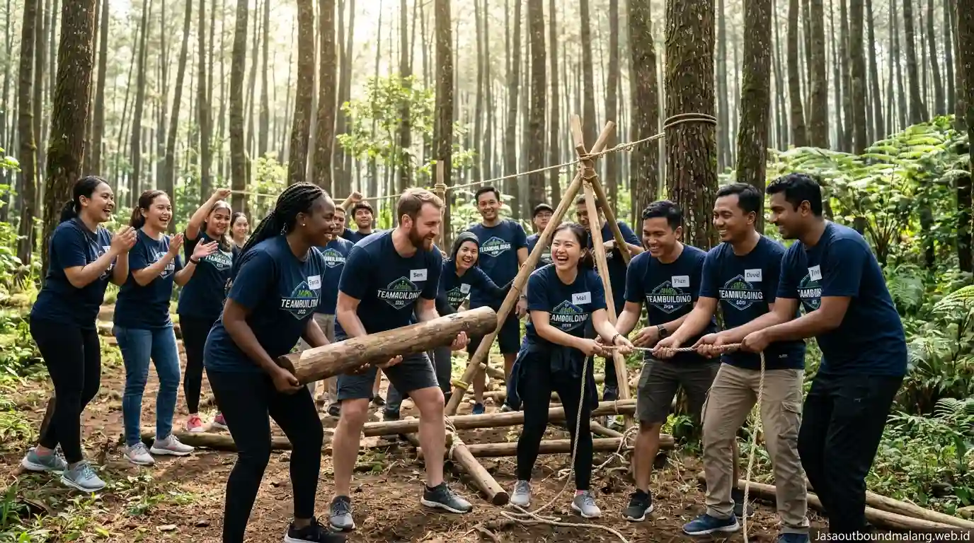 5 Manfaat Utama Outbound Team Building Perusahaan di Malang