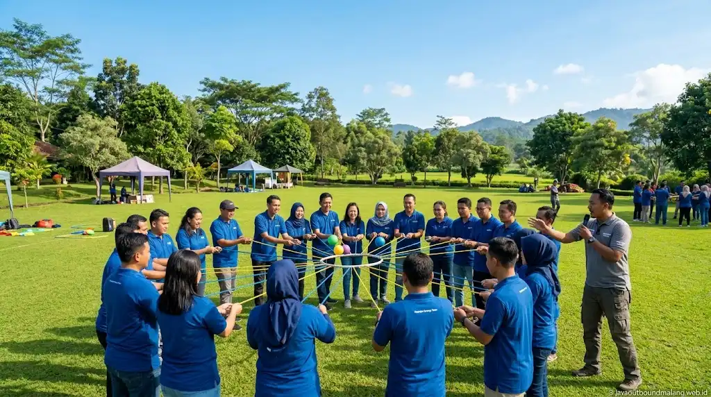 Paket Outbound Team Building Kepanjen Kabupaten Malang 2026